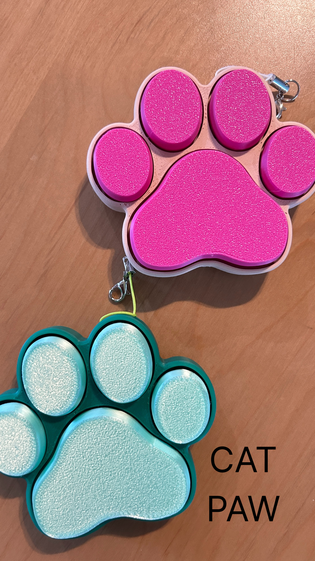 Pet Paw Fidget Clicker