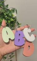 Chunky Alphabet Letter Keychain STL Files (A–Z)
