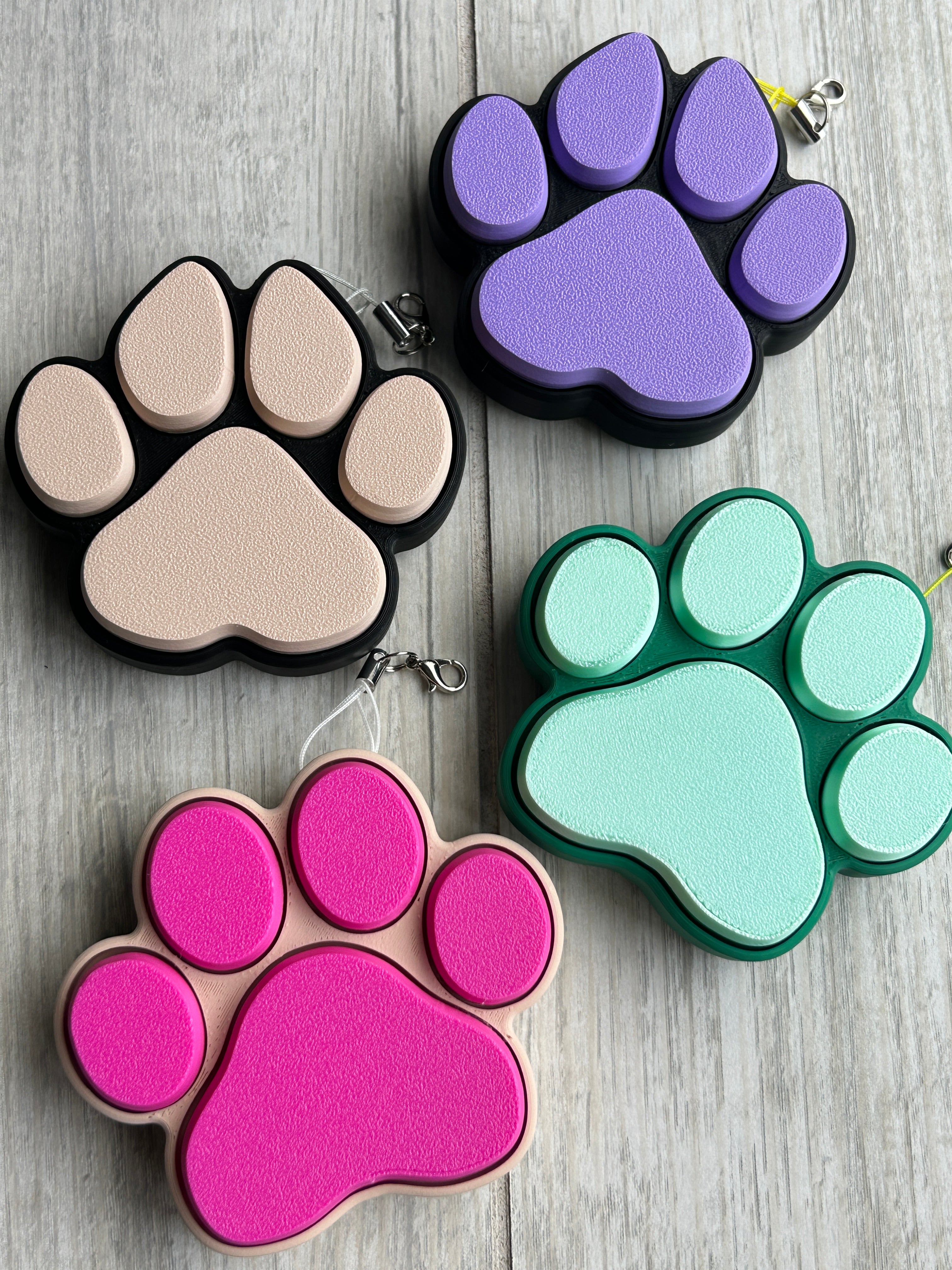 Pet Paw Fidget Clicker