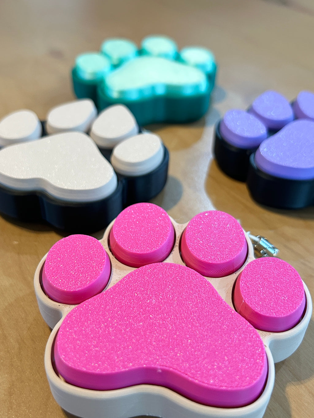 Pet Paw Fidget Clicker