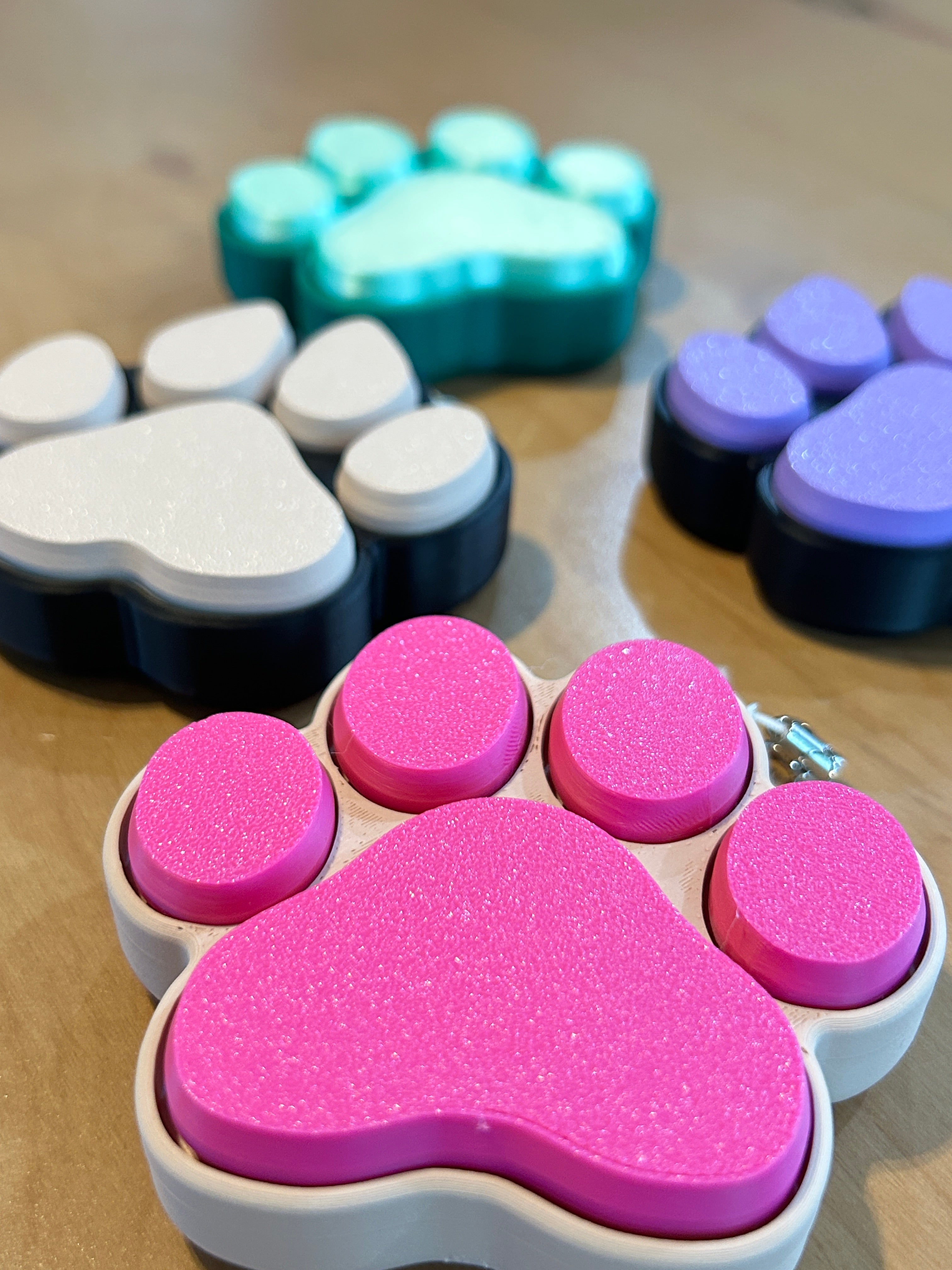 Pet Paw Fidget Clicker