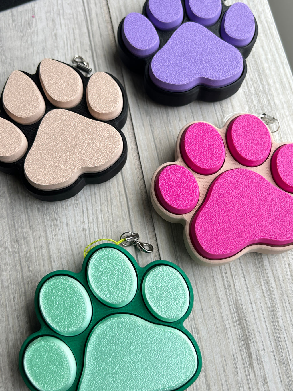 Pet Paw Fidget Clicker